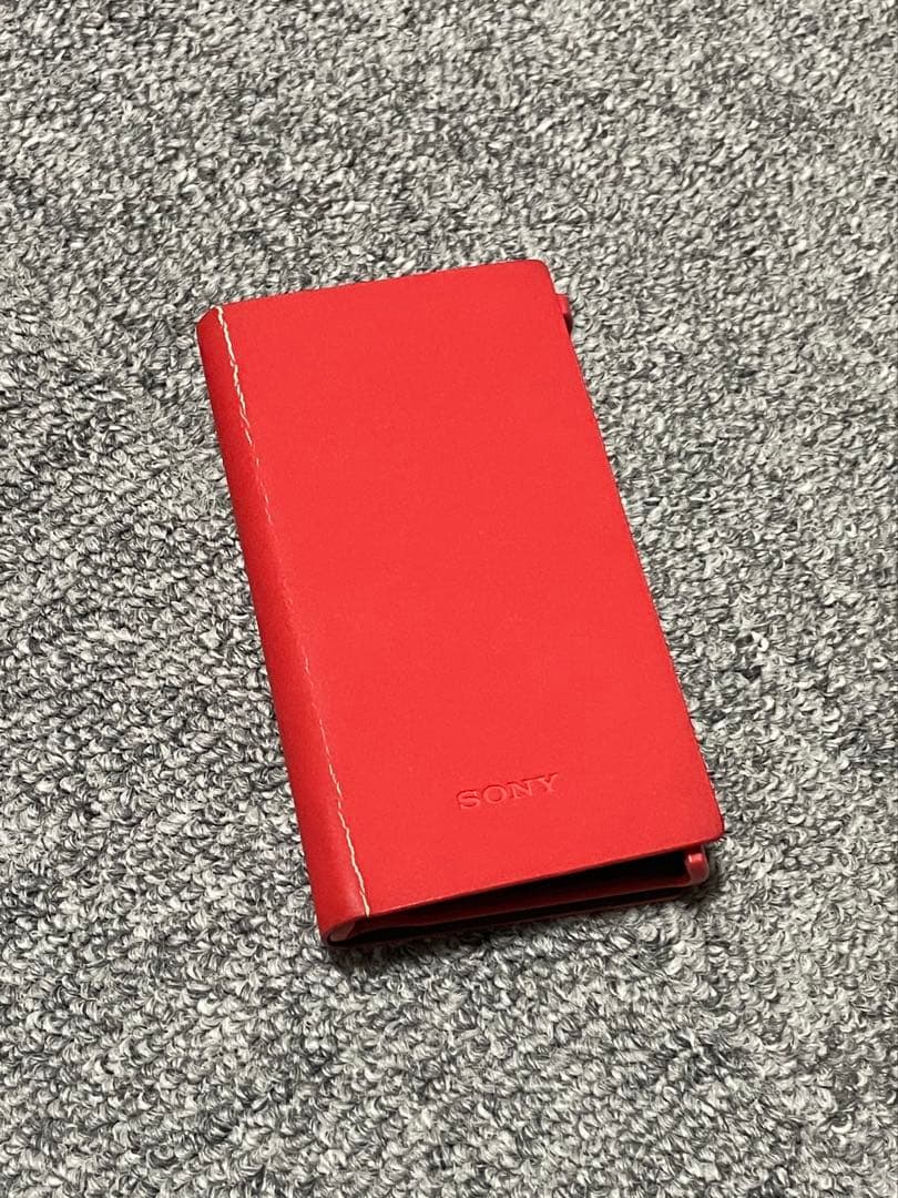 WALKMAN SONY NW-A106 32GB レッド ＋ 手帳型ケース