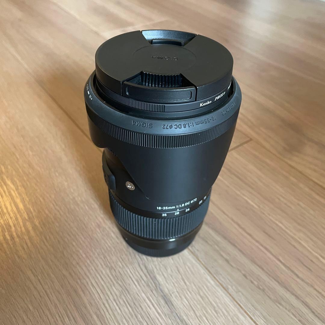 美品 SIGMA 18-35mm f/1.8 DC キャノンEFマウント シグマ