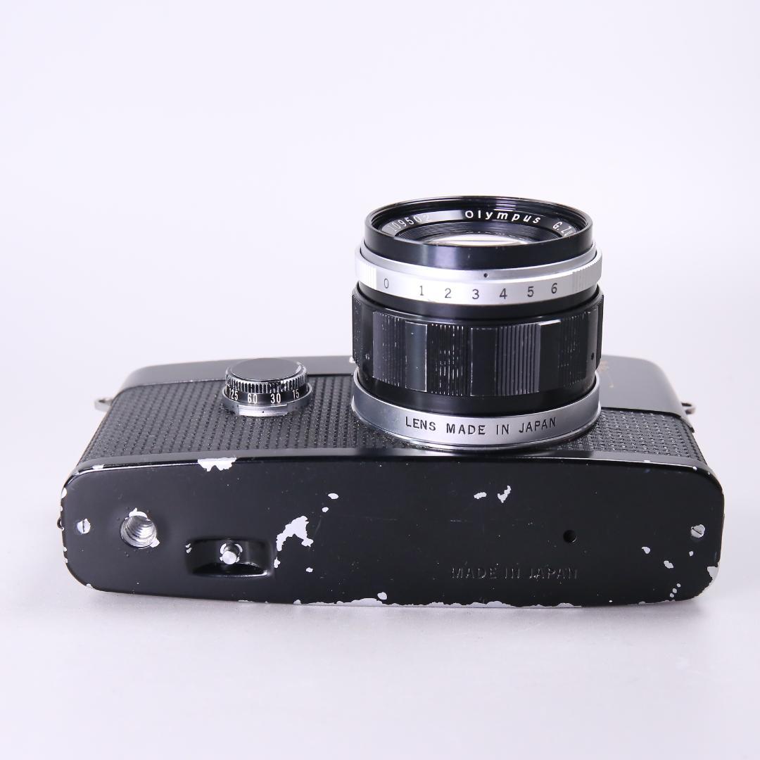 ☆良品☆OLYMPUS PEN F 40mm F1.4　花文字ブラック　＃507