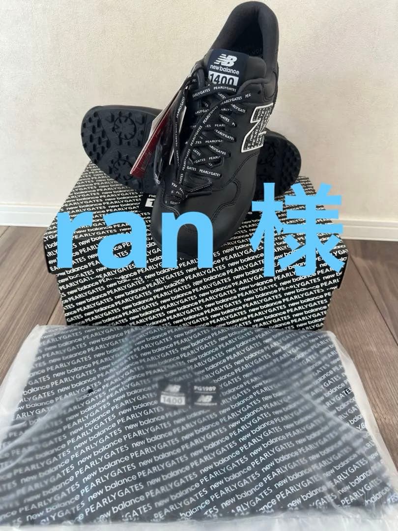 限定 PEARLY GATES new balance 1400 ゴルフシューズ