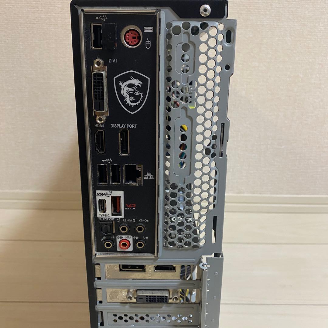 i7 8700 & GTX1050Ti搭載 スリム型デスクトップPC