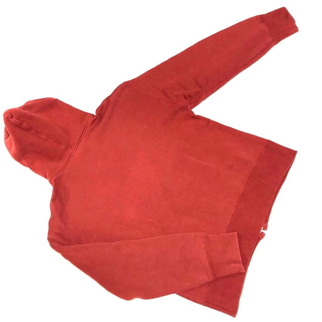 ヒステリックグラマー 初期ヒス Y2Kジップアップパーカー スウェット赤 裏起毛