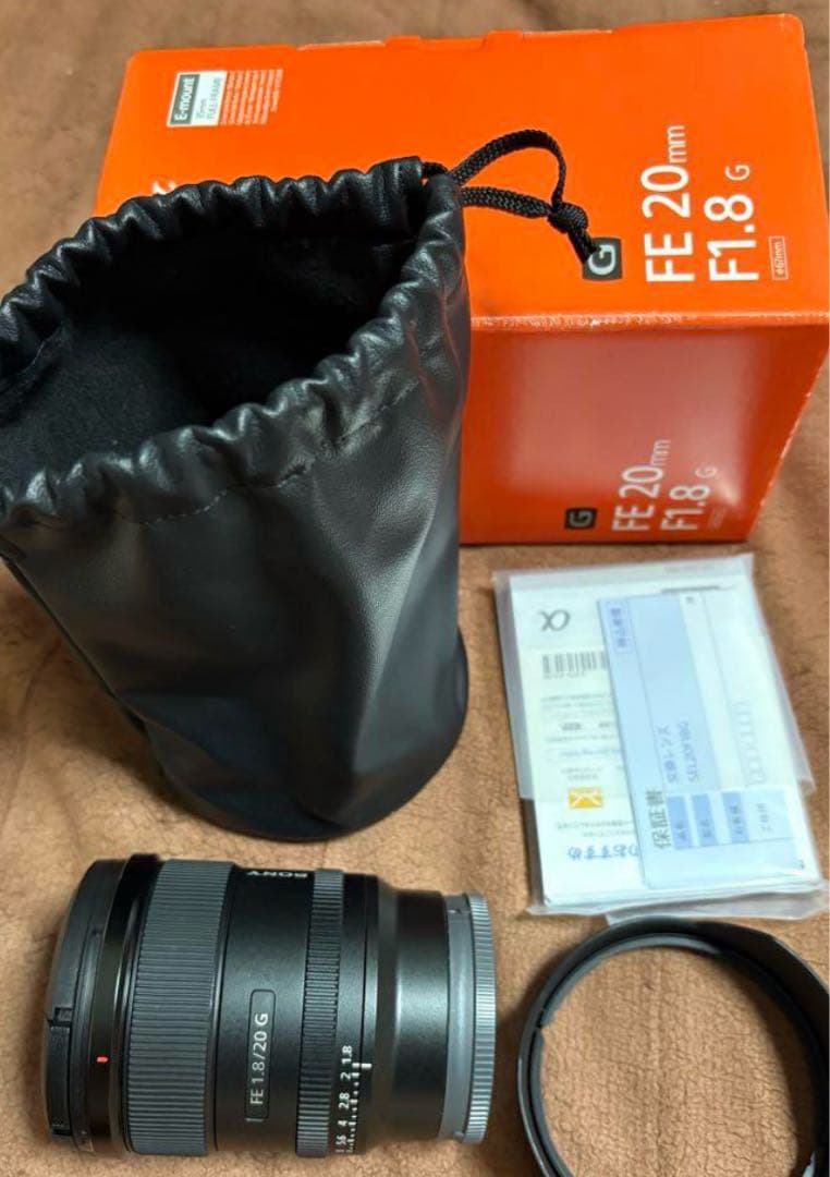 Sony SEL20F18G 20mm F1.8 単焦点レンズ
