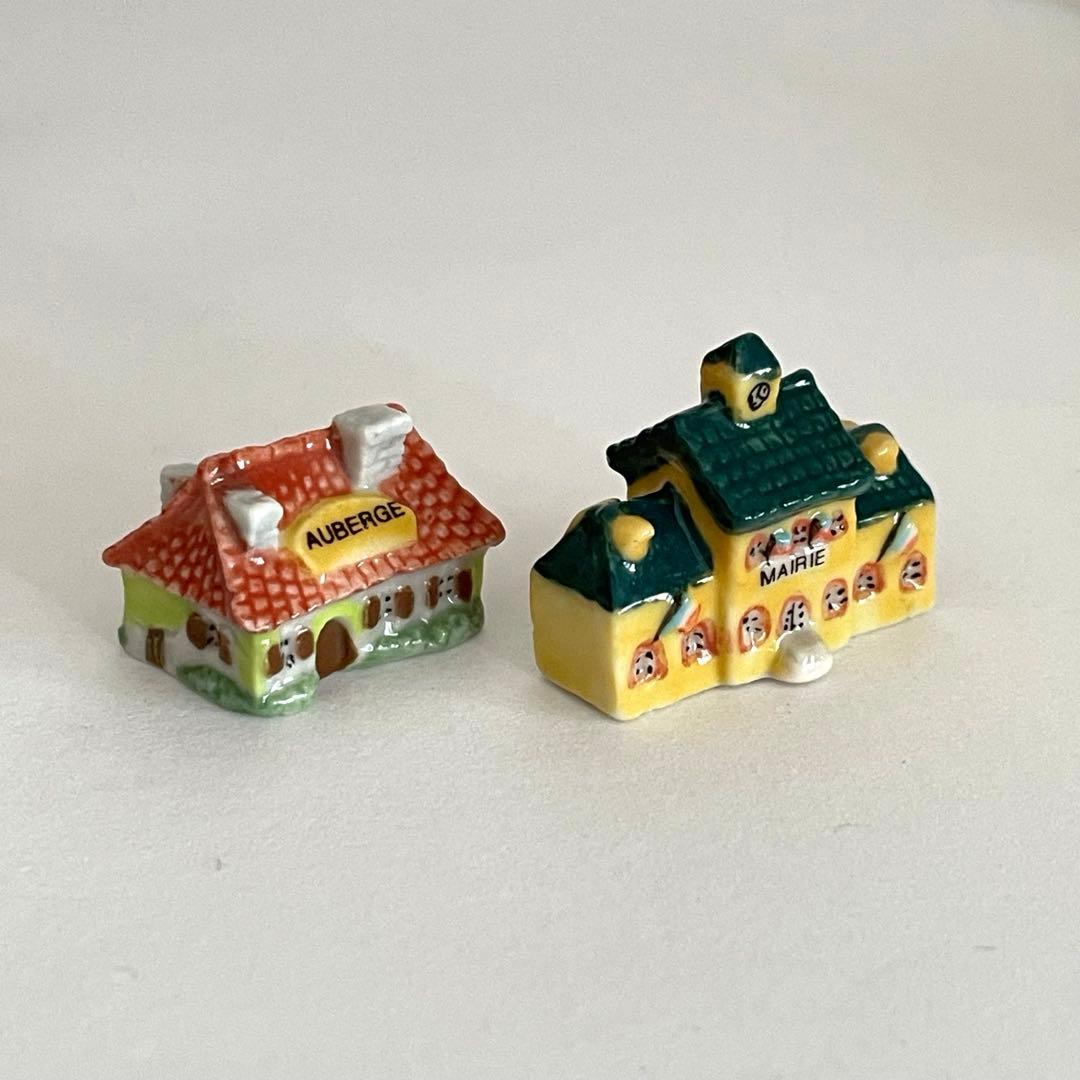 フランスの小さな村　希少品　美品　フェーブ　ヴィンテージ　フクロウとおまとめ