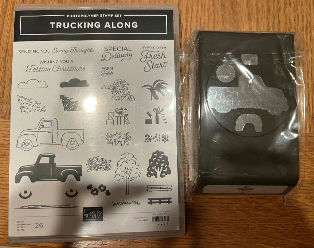 Meku未使用何を乗せるか工夫次第トラックパンチ＆スタンプスタンピンアップ