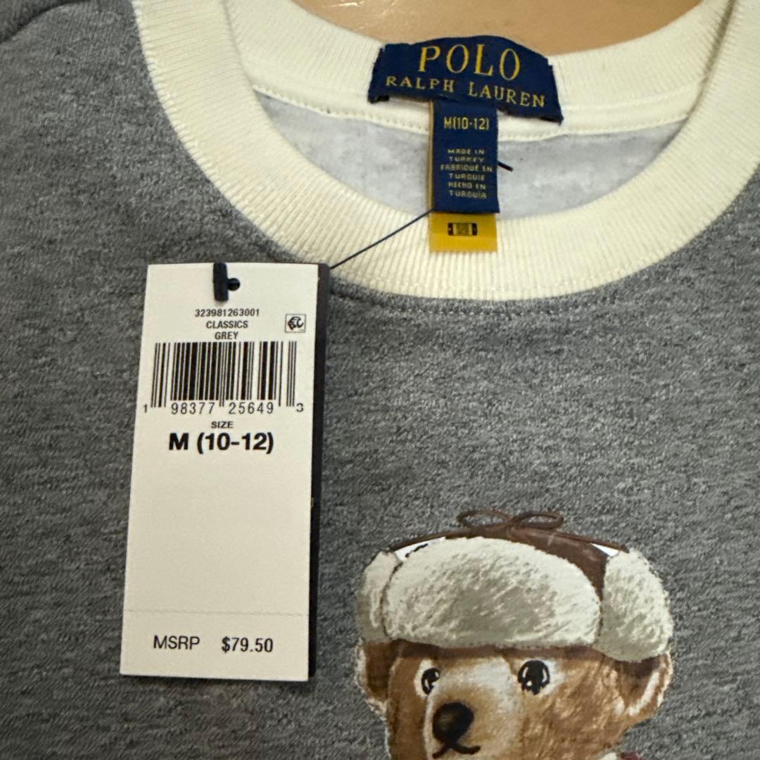 Polo ベア　フリース　スウェットシャツ