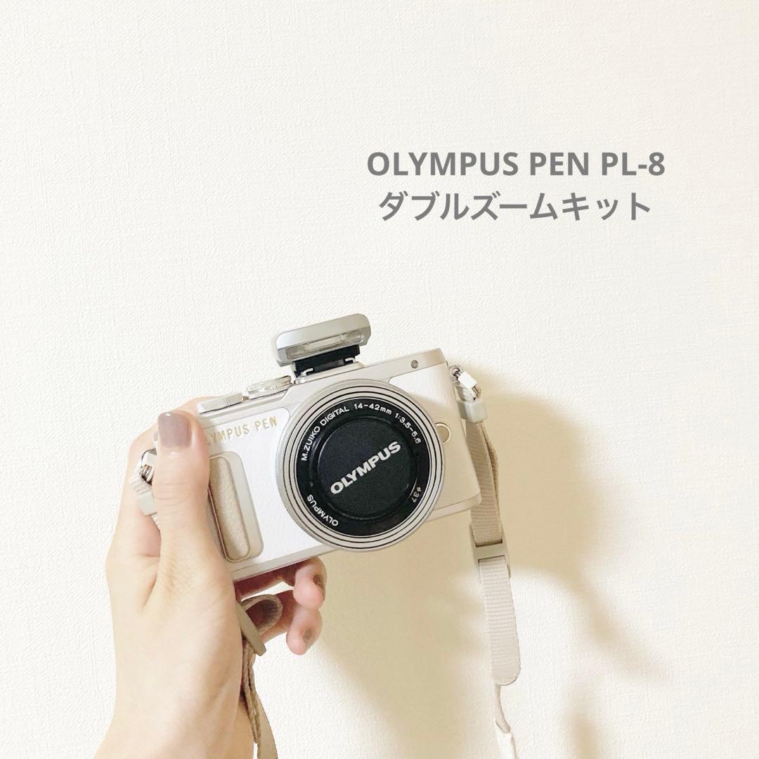 OLYMPUS PEN ミラーレス一眼セット（箱付き） ダブルズームレンズキット