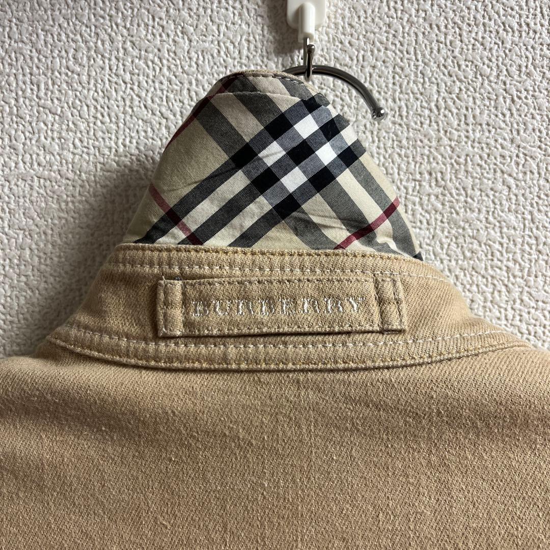 BURBERRY ベージュ テーラードジャケット 46 これからの季節に美品
