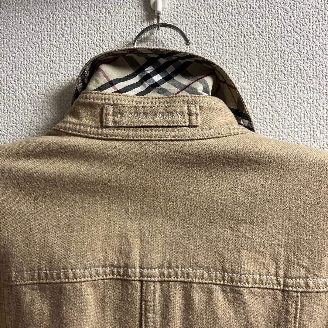 BURBERRY ベージュ テーラードジャケット 46 これからの季節に美品