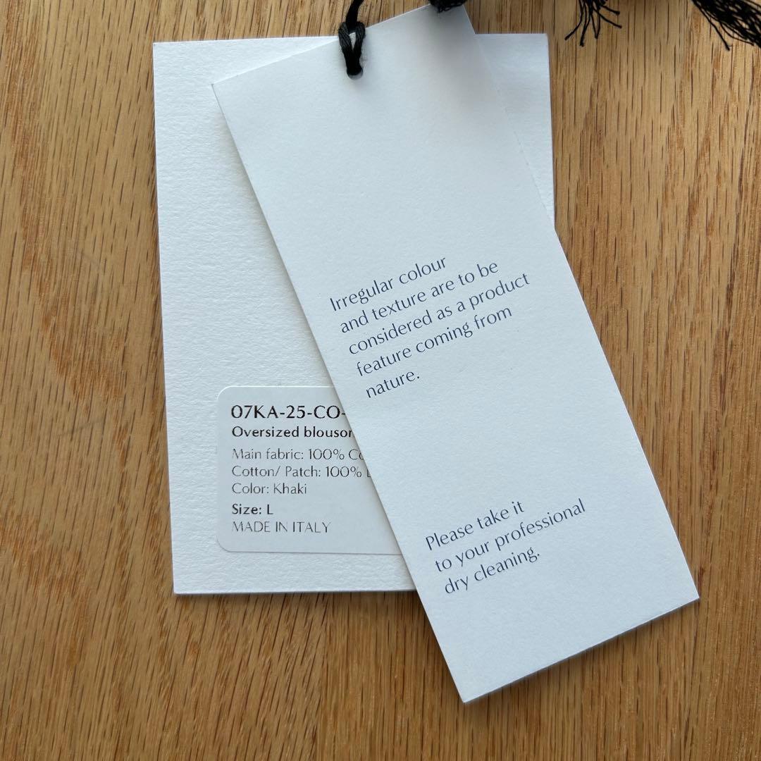 s*d様 極美品 Cristaseya 25aw OVERSIZED BLOUS