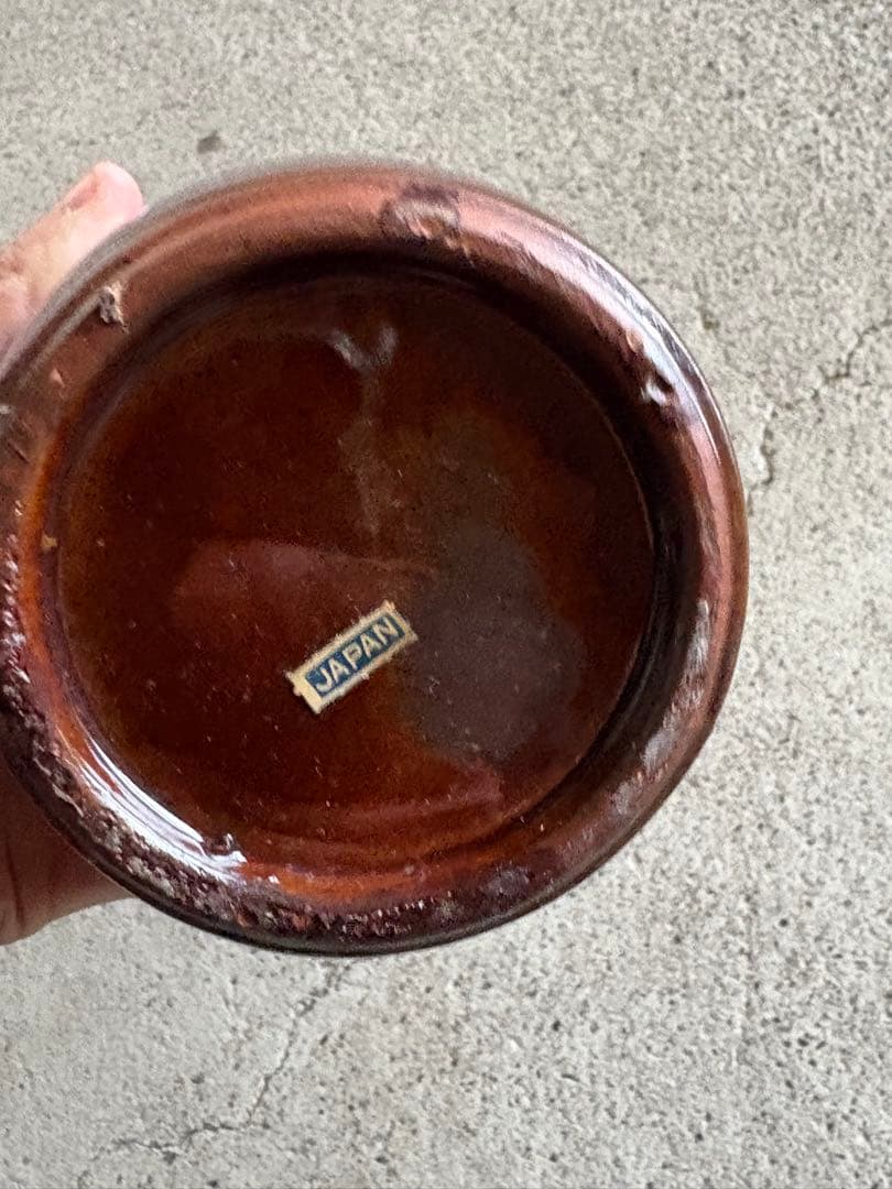 【希少】50年代ピンナップデキャンタ　陶器　ヴィンテージ　ミッドセンチュリー