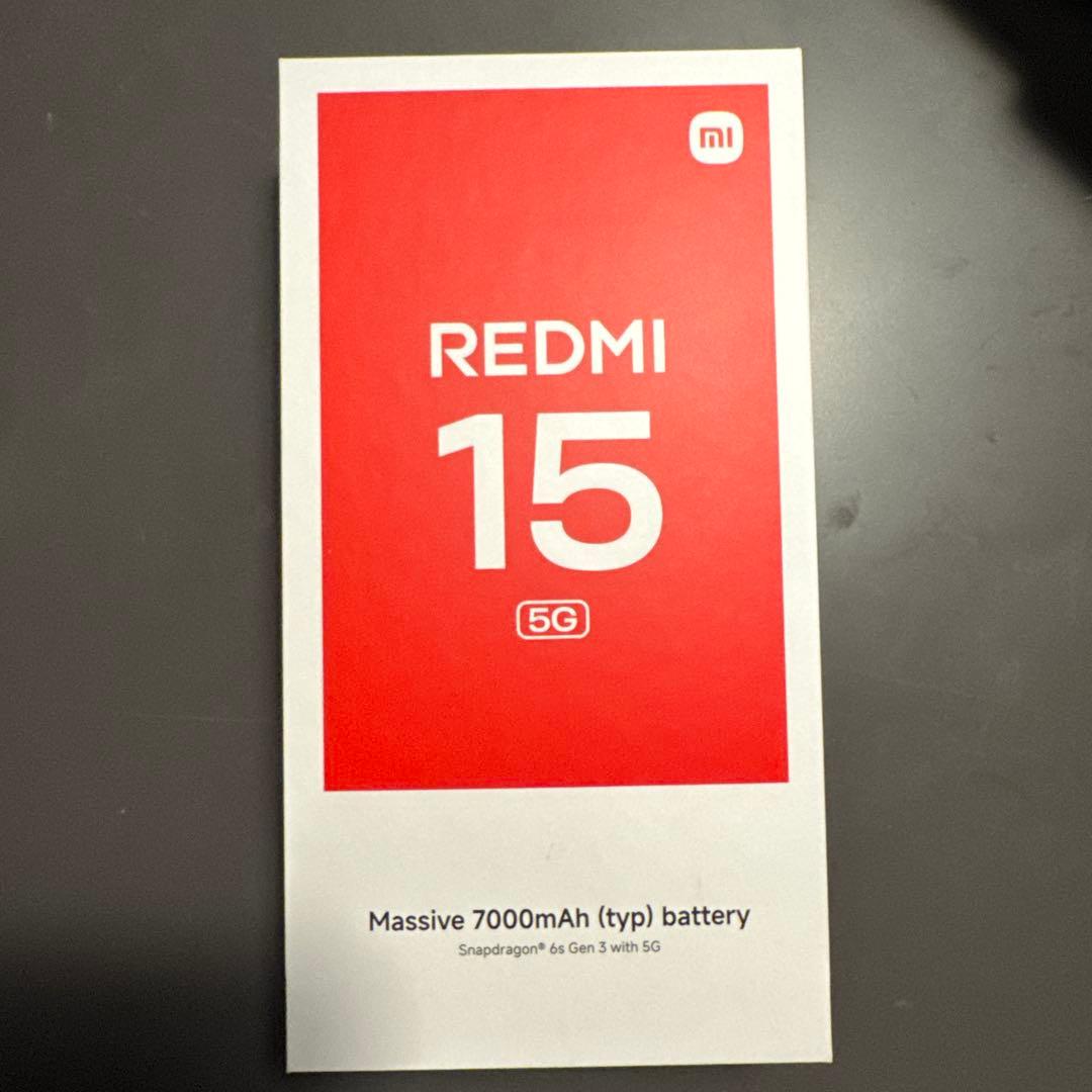 REDMI 15 5G 本体