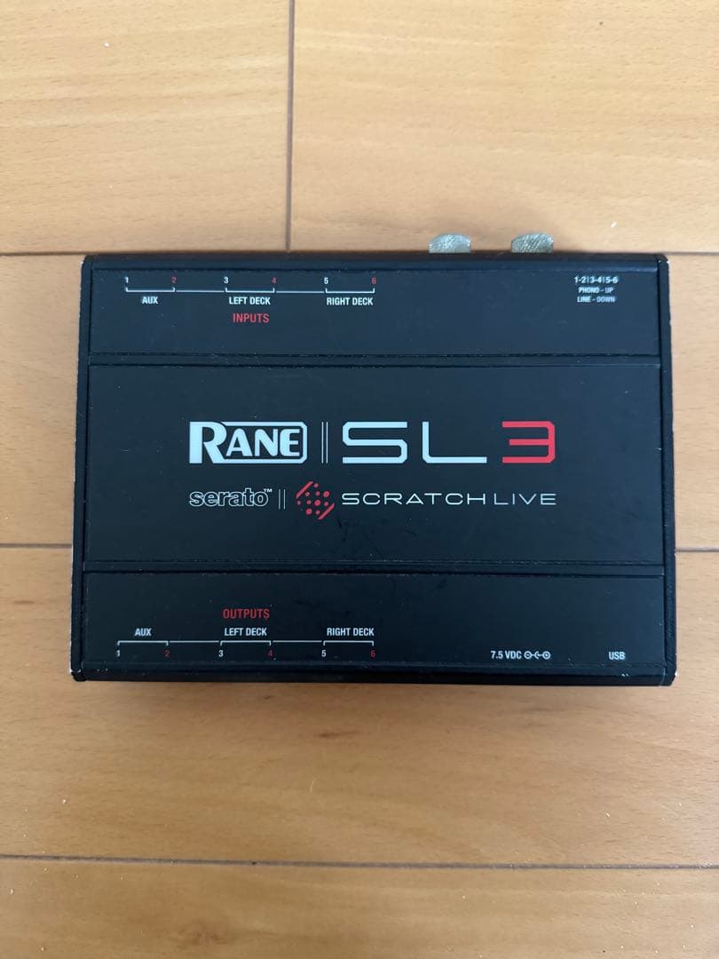 rane scratch live sl3 serato バイナル セット