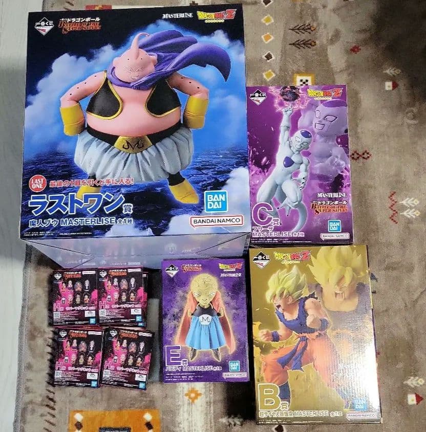 最安値一番くじドラゴンボールフィギュア4点セット おまけ付き