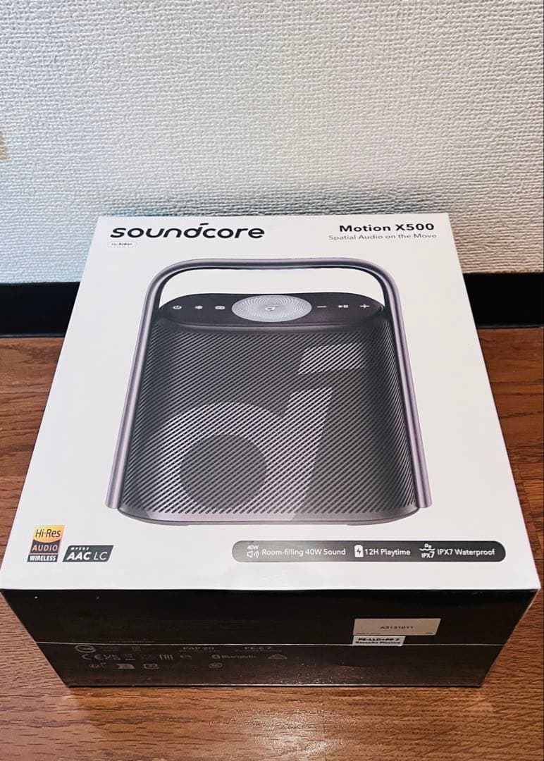 Soundcore Motion X500 ワイヤレススピーカー ブラック