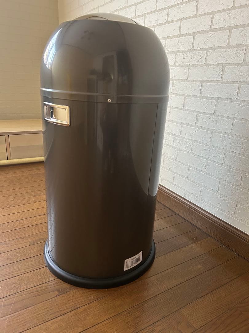 未使用　WESCO ペダル付きダストボックス　メタルライナー　33L