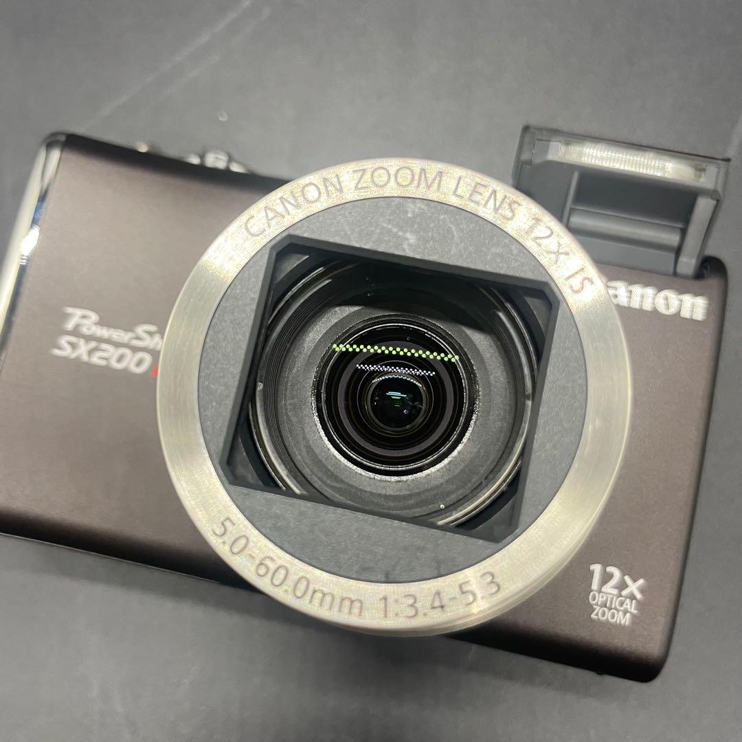 ◯Canon PowerShot SX200IS ブラック デジタルカメラ