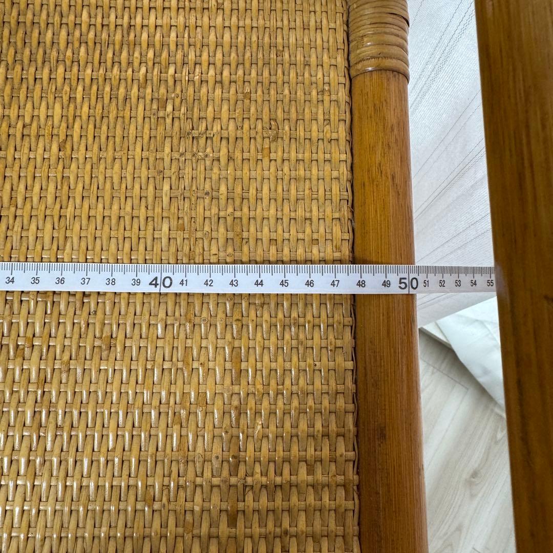 籐 ラタン チェスト キャスター付き ４段 アンティーク レトロ　おしゃれ