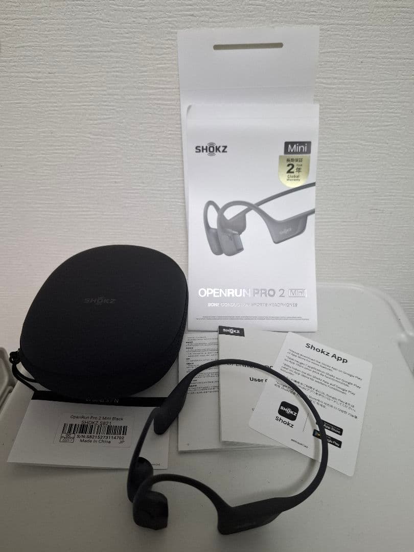SHOKZ OPENRUN PRO 2 Mini 骨伝導-空気伝導イヤホン