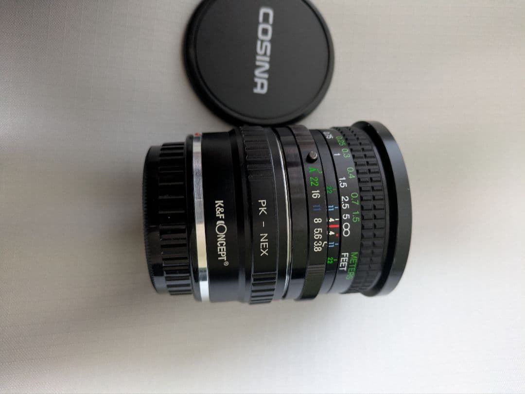 レンズ(単焦点) PENTAX K COSINA 20mm F3.8 MC WIDE ANGLE