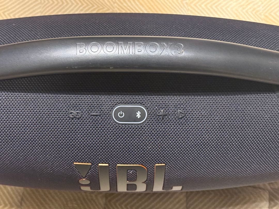 電源ケーブル付JBL BOOMBOX3ポータブル Bluetoothスピーカー