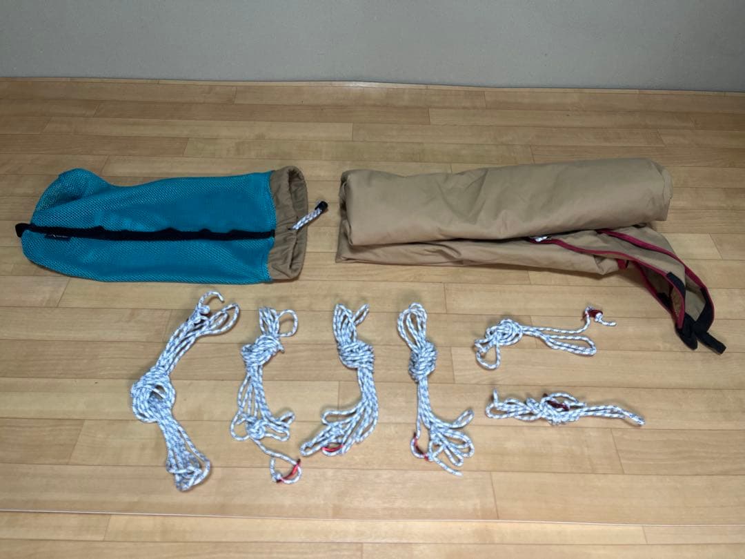 テンマクデザイン　ムササビウィング 13ft TC 焚き火バージョン タープ