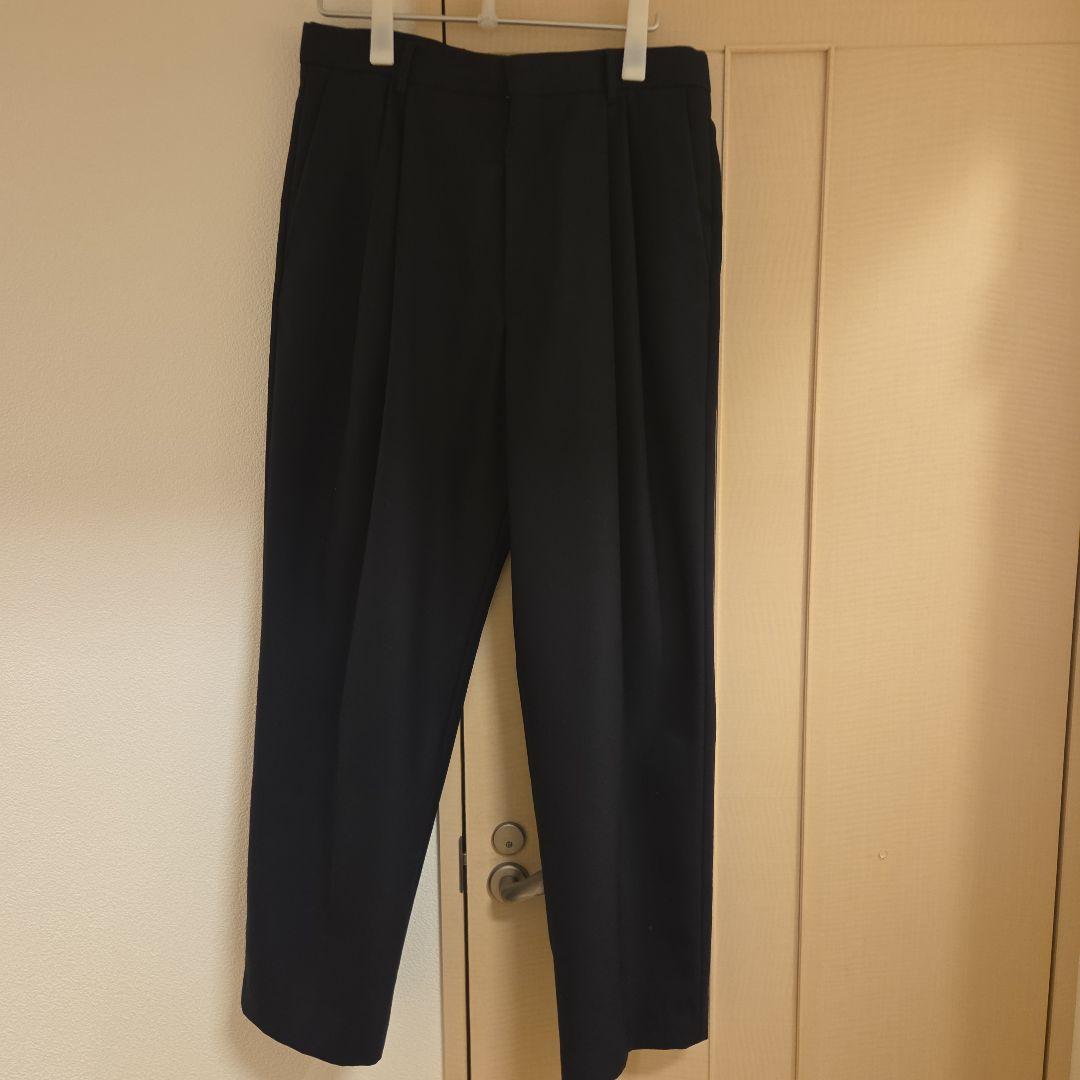 【茶々】【ドリスヴァンノッテン】　ワイドパンツ　ツータック