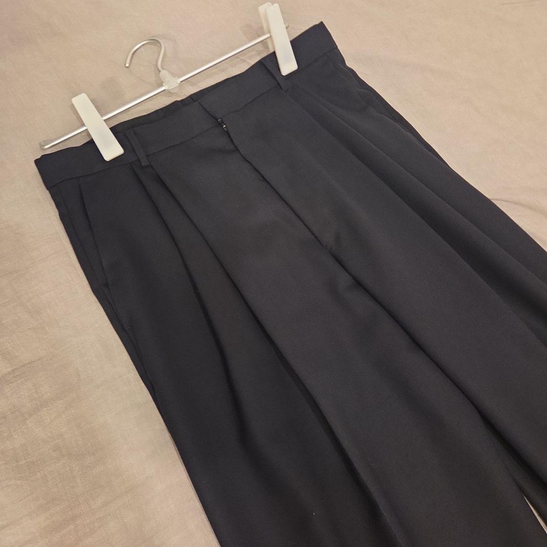 【茶々】【ドリスヴァンノッテン】　ワイドパンツ　ツータック