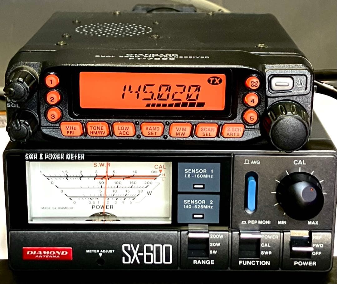 STANDARD FT-7800H 50wアマチュア無線機 トランシーバー