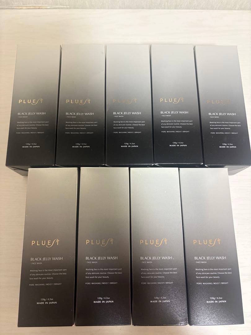 PLUEST BLACK JELLY WASH 120g 9本！