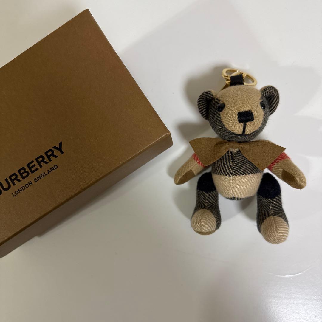 バーバリー ロンドン トーマスベア チャーム キーホルダー くま クマ