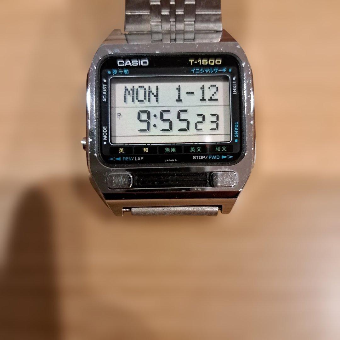 激レア　CASIO　カシオ　T-1500　ヴィンテージ