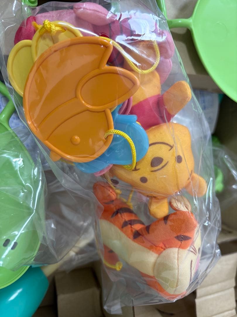 【極美品】くまのプーさんえらべる回転6WAYジムにへんしんメリー　プーメリー