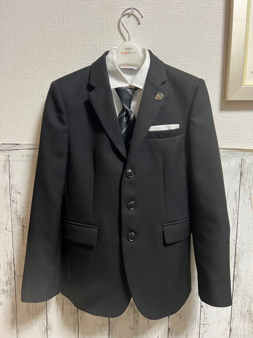 卒業式 美品 フォーマルスーツ 6点セット waltz by BEAMS