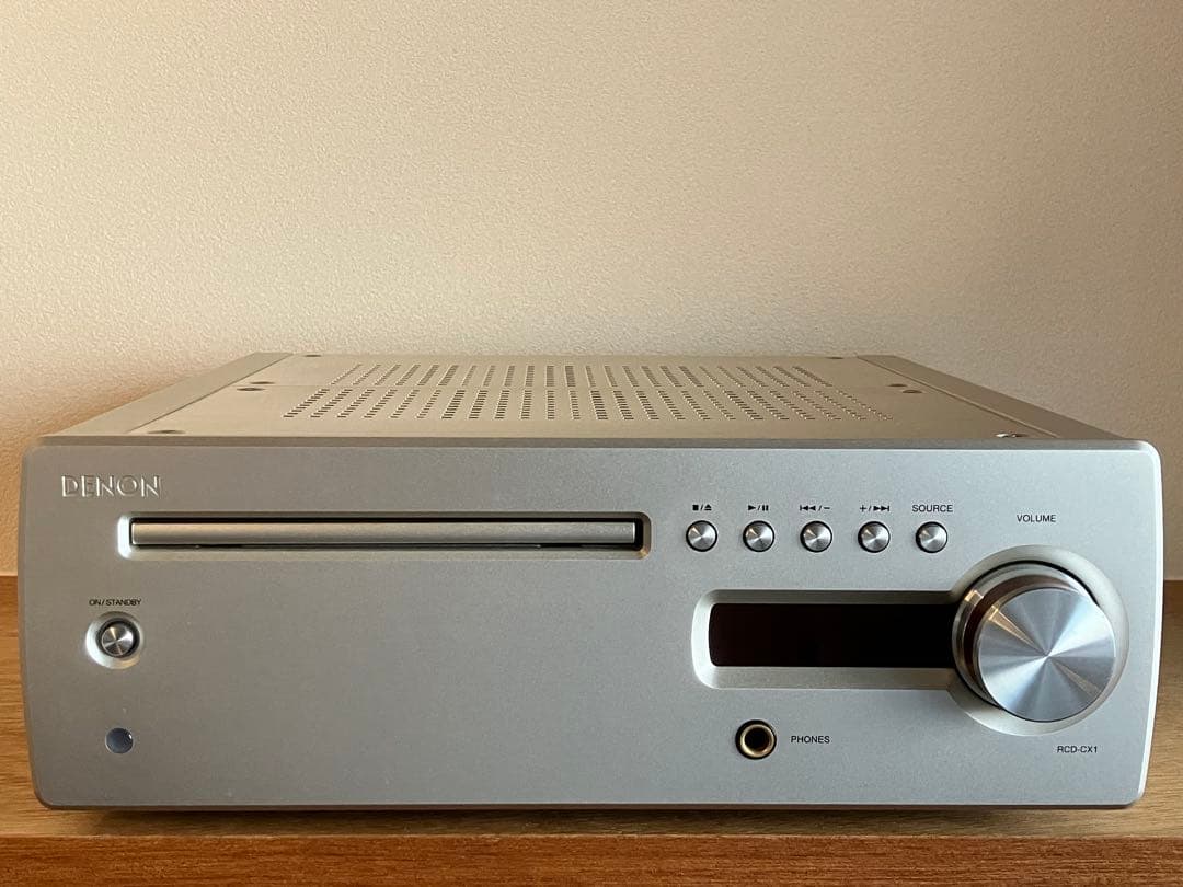 DENON RCD-CX1 シルバー コンパクトオーディオ