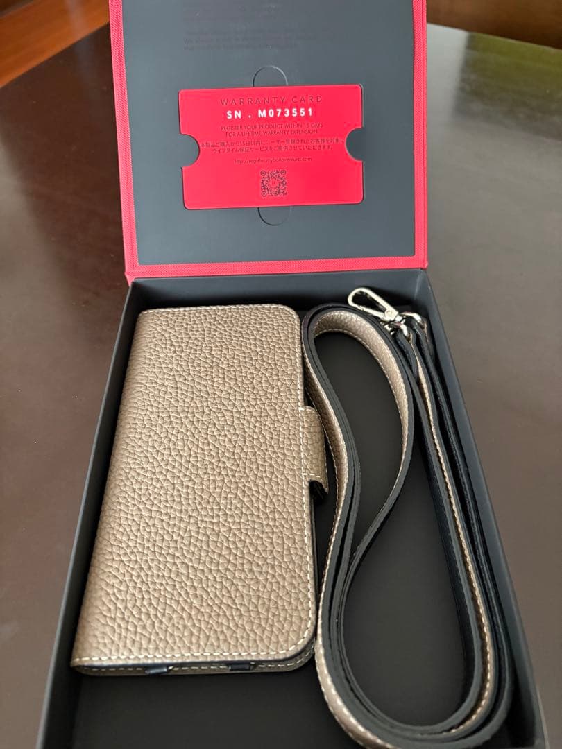 ボナベンチュラ iPhone14ケース 肩ひもセット