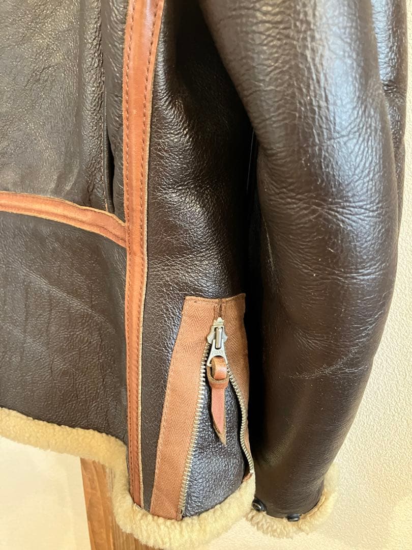 希少　旧THE REAL McCOYS B-6フライトジャケット　サイズ38R