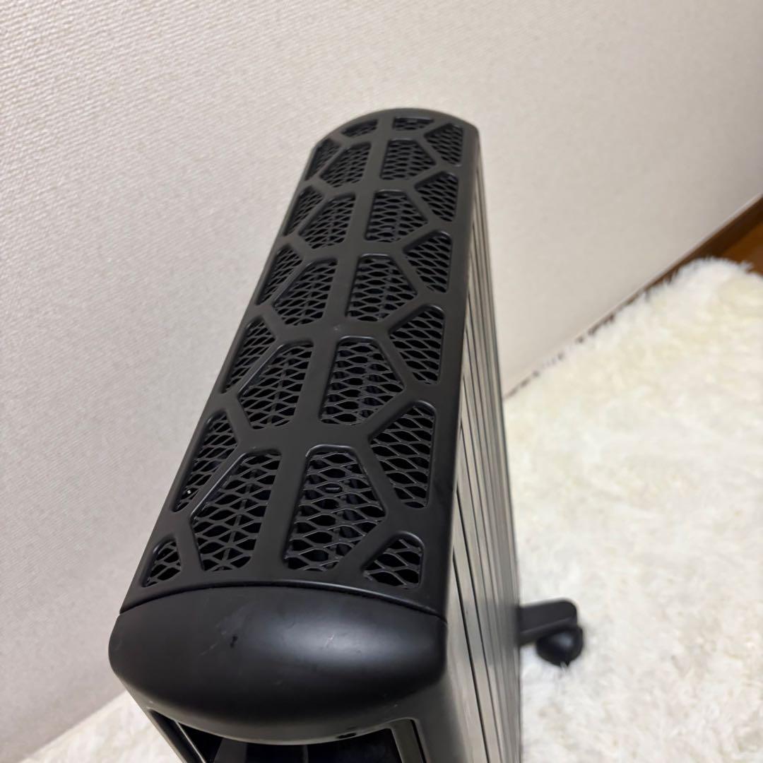 デロンギ オイルヒーター MDHU15-PB ブラック リモコン付き