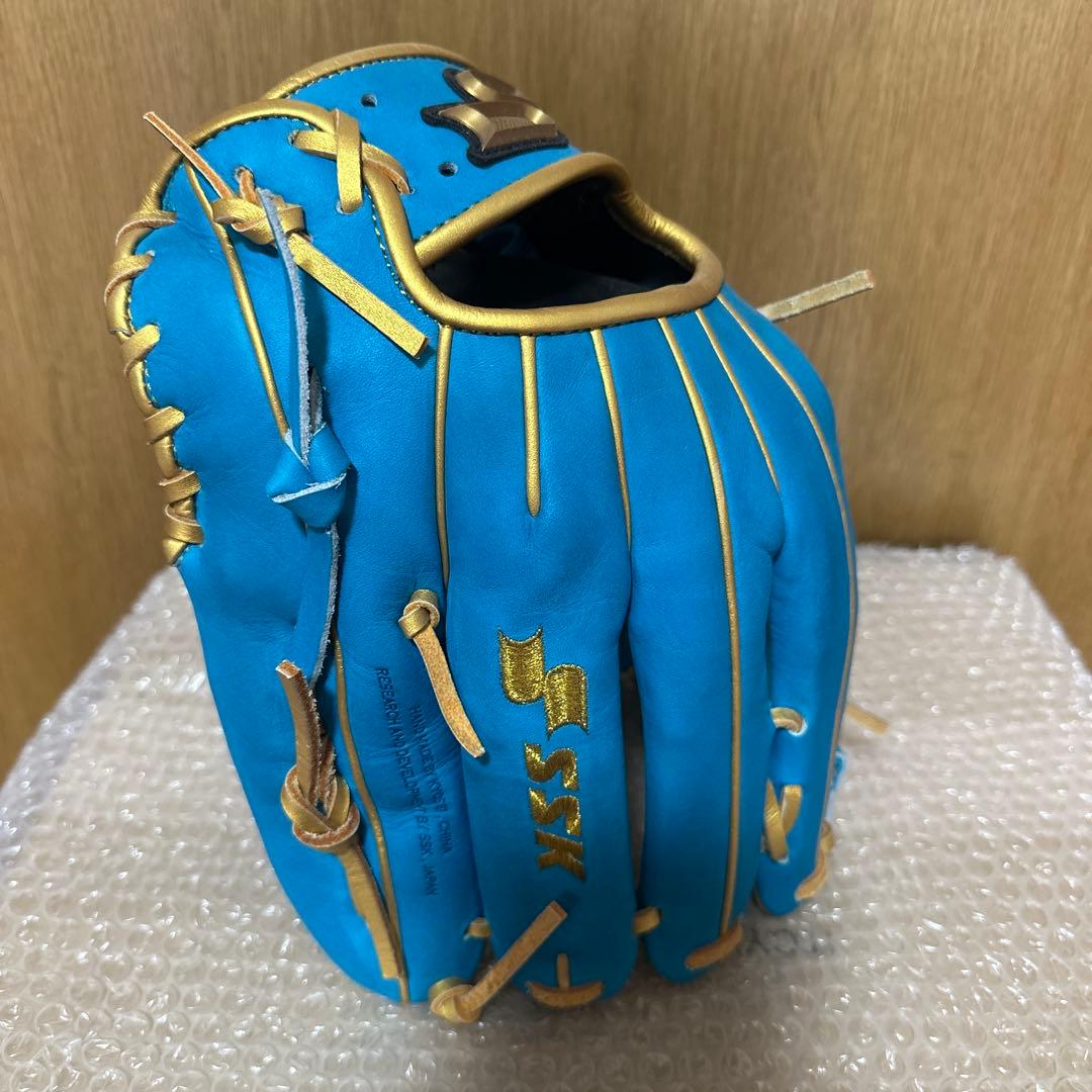 prideby 軟式グローブ 青金