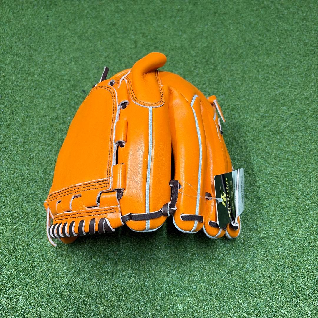HI-GOLD 軟式用グローブ オレンジ