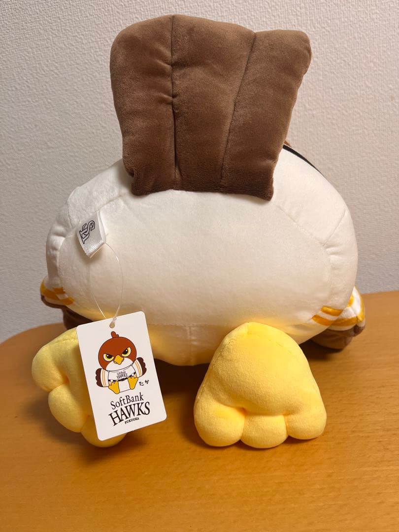 SoftBank Hawks 鷹ぬいぐるみ中くじ3等（非売品）