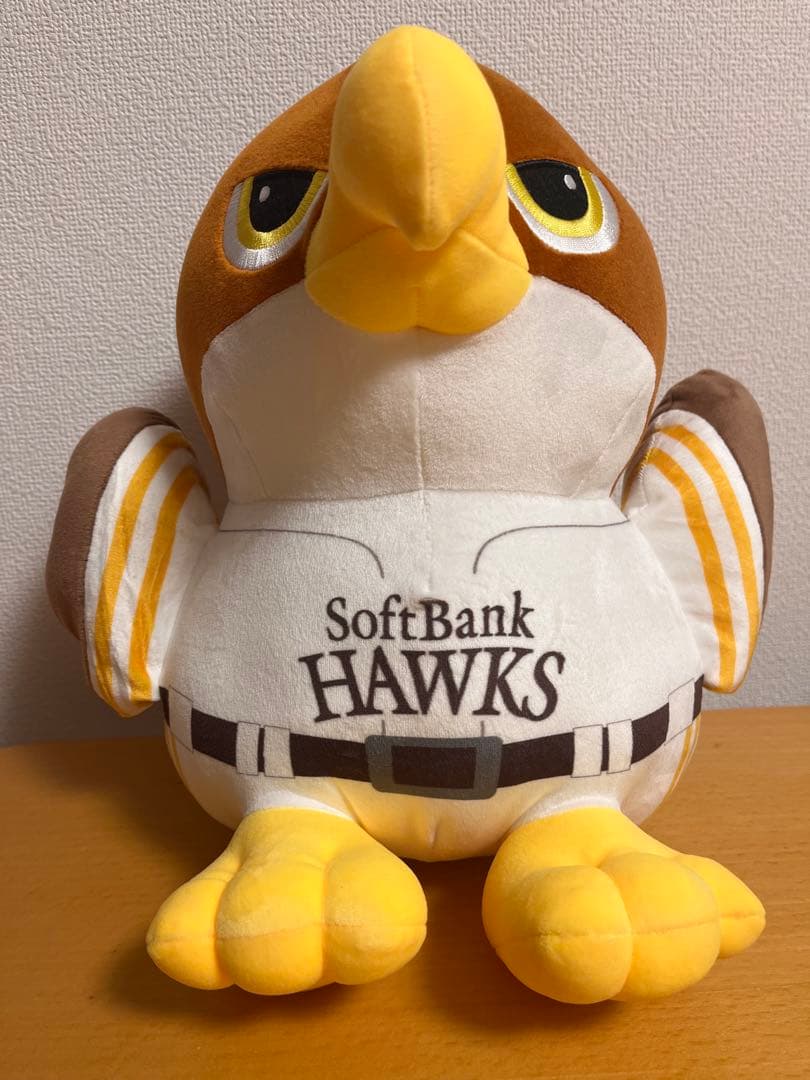 SoftBank Hawks 鷹ぬいぐるみ中くじ3等（非売品）