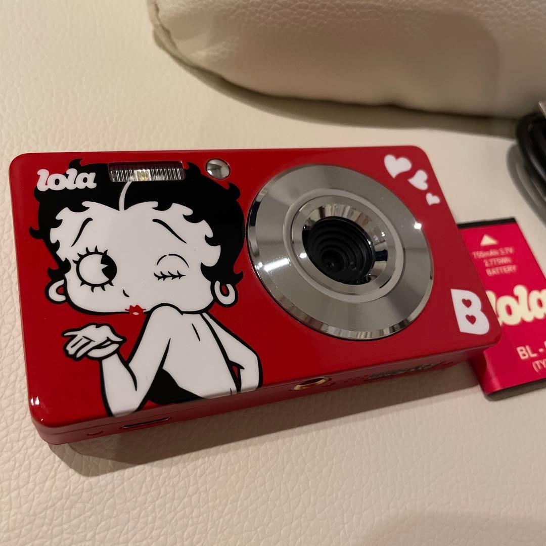 新品未使用　平野紫耀さん　lola ベティ・ブープ 限定デジタルカメラ