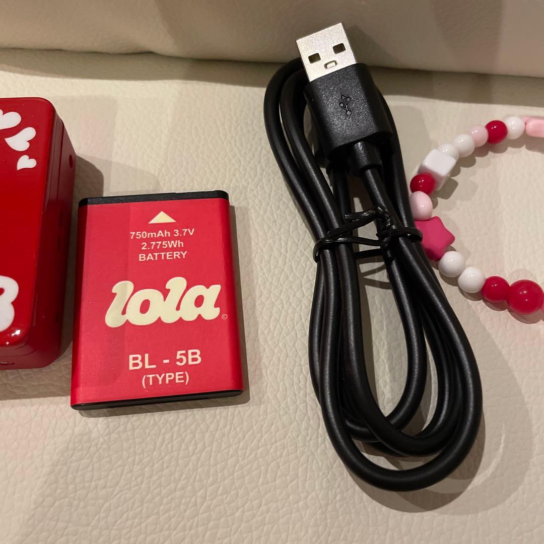 新品未使用　平野紫耀さん　lola ベティ・ブープ 限定デジタルカメラ