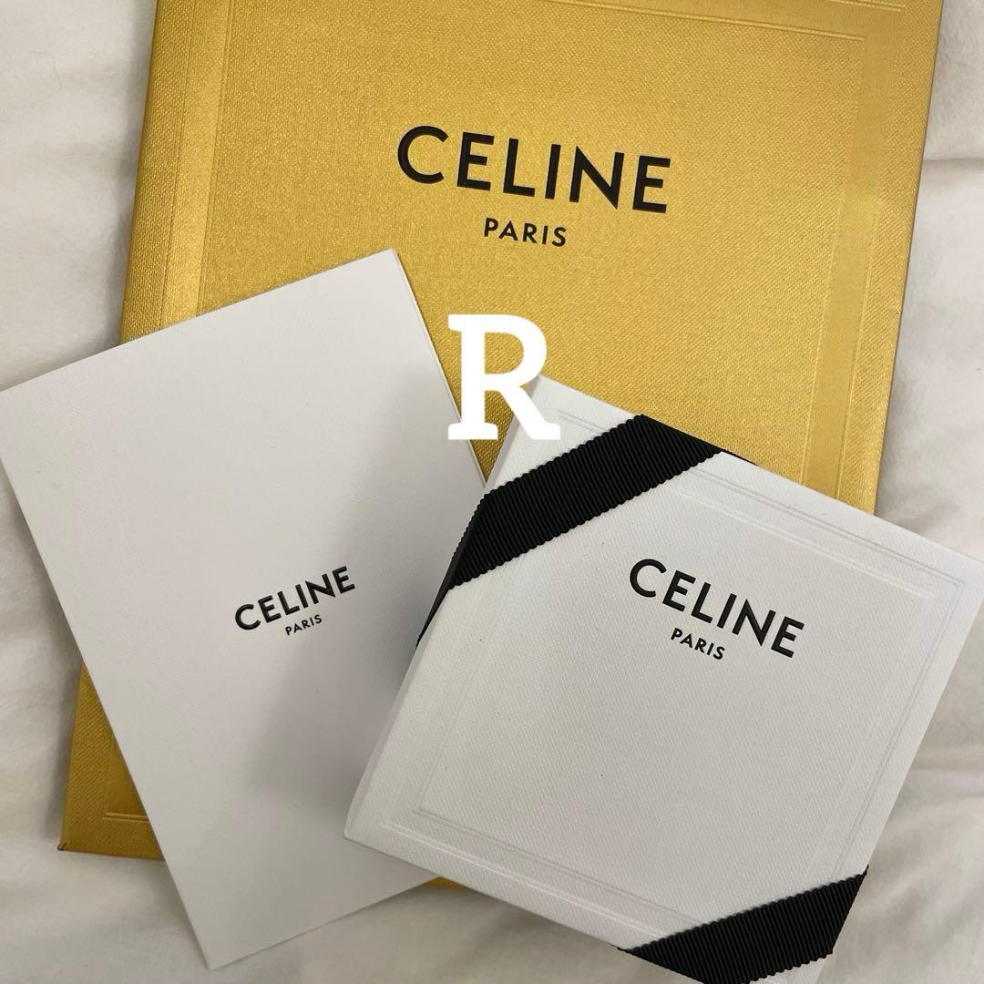 限定値下げ【片耳のみ】CELINE ノットフープ ピアス　ゴールド