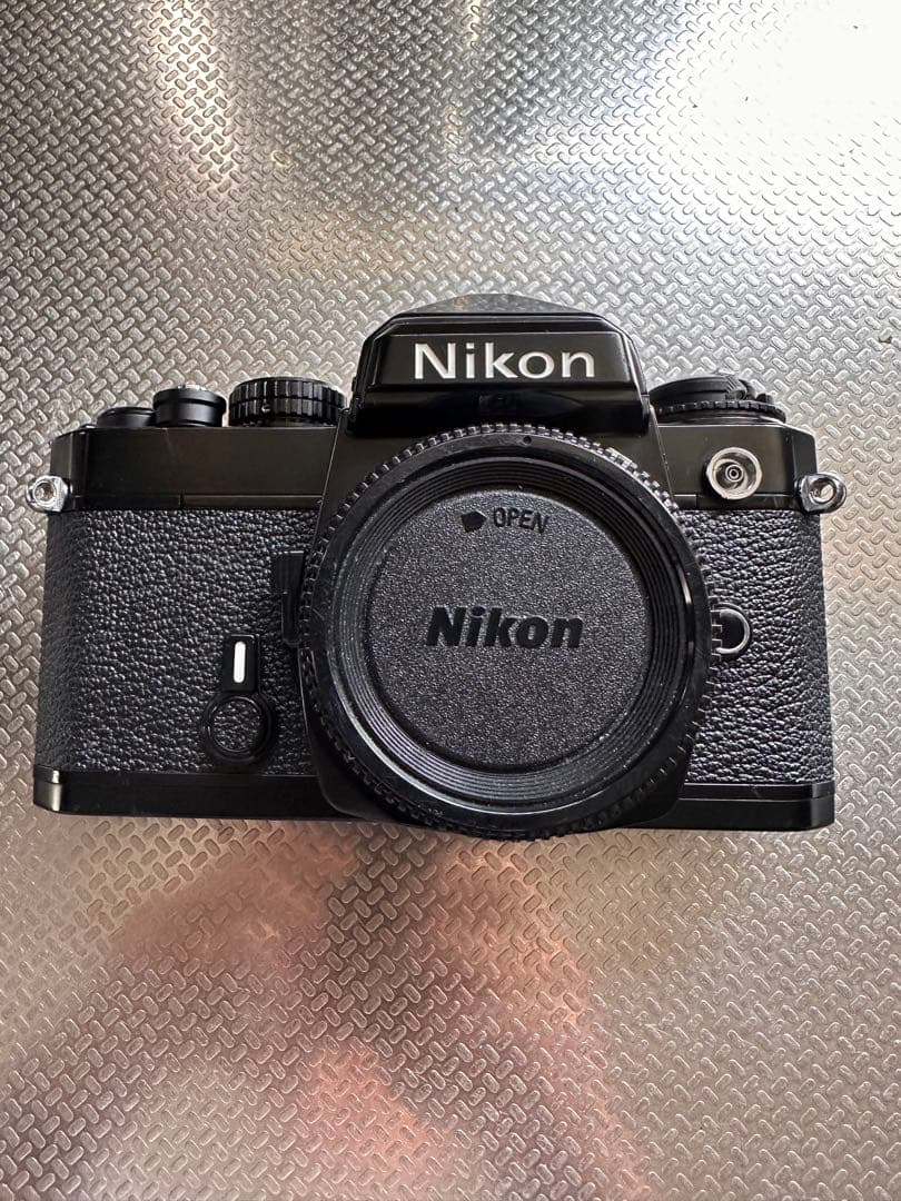Nikon FE ブラック 美品 動作良好 ボディ　キャップ付