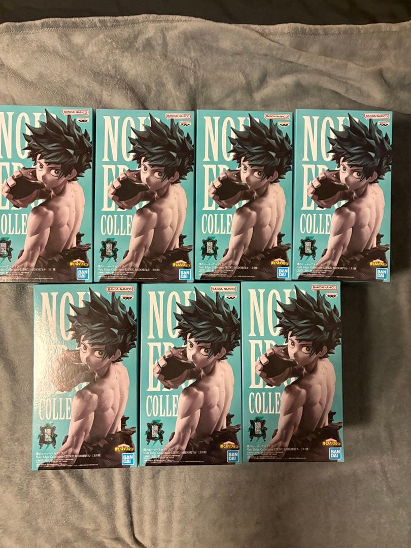 緑谷出久 NOIR EDGE COLLECTION 7体セット