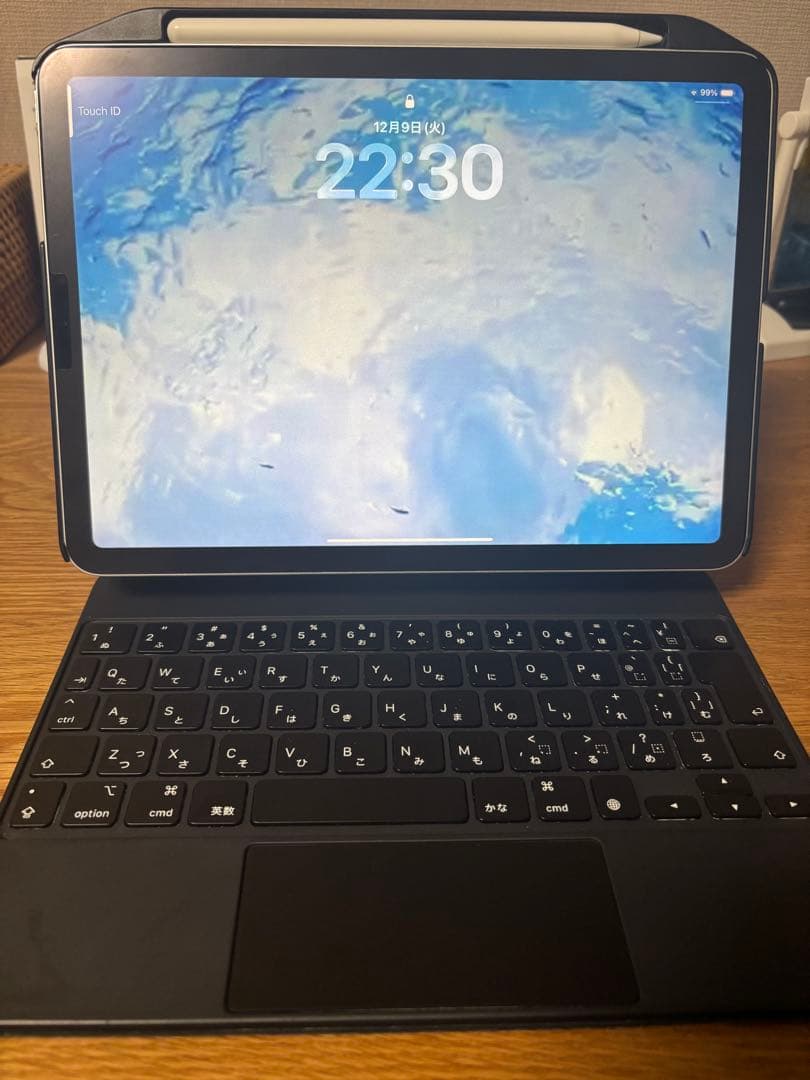 ipadエア4.256ギガバイト純正キーボードペンシルセット箱付き(ケース付き)