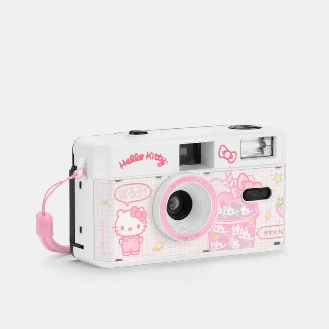 アメリカ限定 Hello Kitty 35mm フィルムカメラ　レトロカメラ