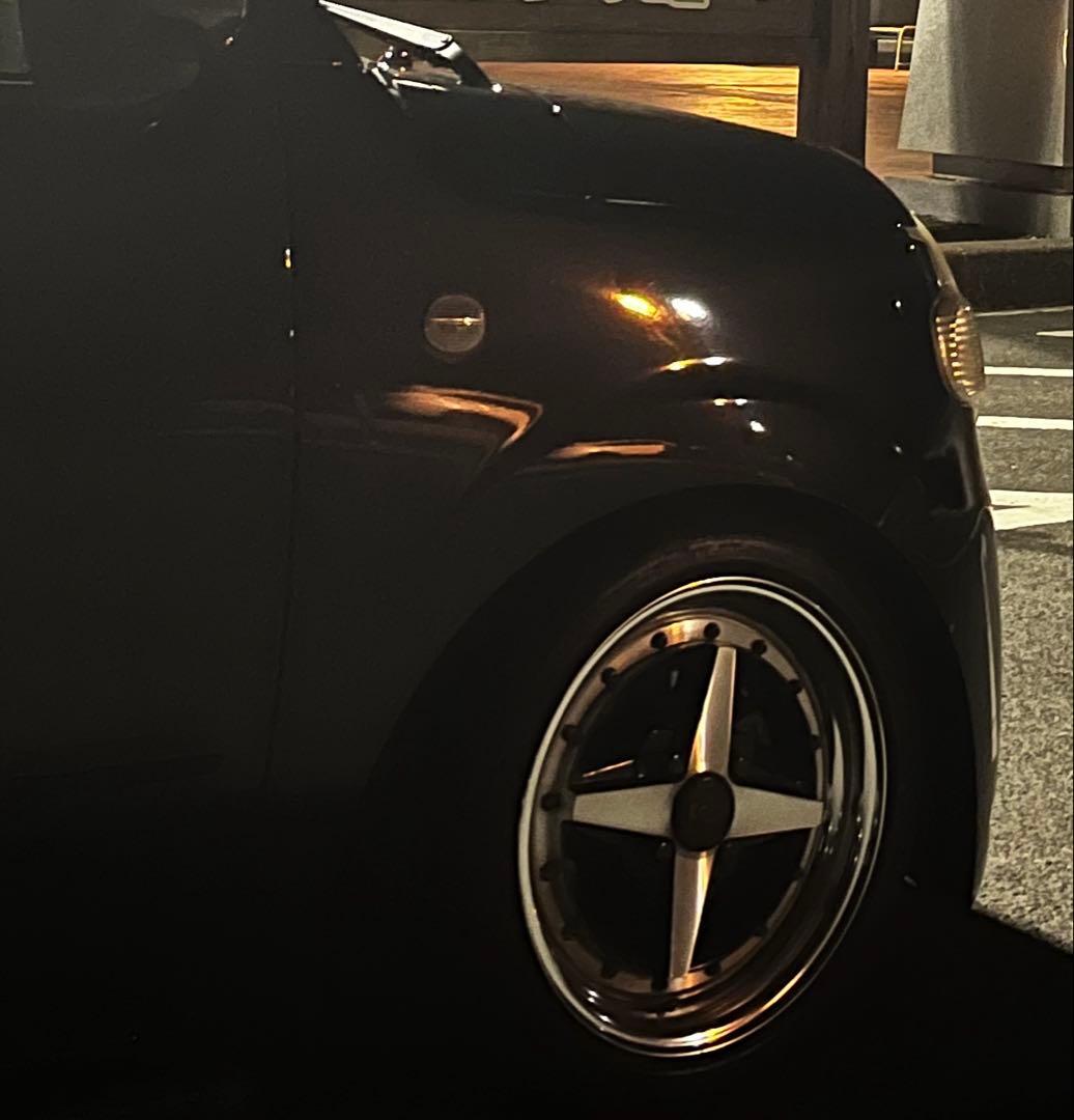 ワーク エクイップ01 pcd100 4穴 14インチ5.5j+35 バリ山